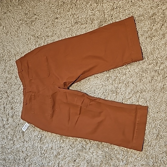 Old Navy Rust Orange Women's Jeans Wide Leg (18 Petite) - Picture 2 of 2